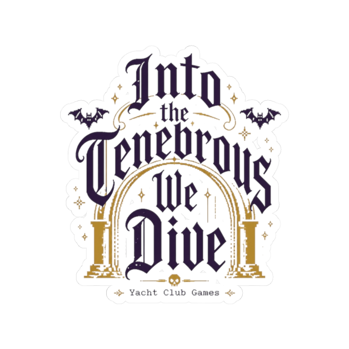 Mina the Hollower "Into the Tenebrous We Dive" Sticker - Official Stickers merchandise