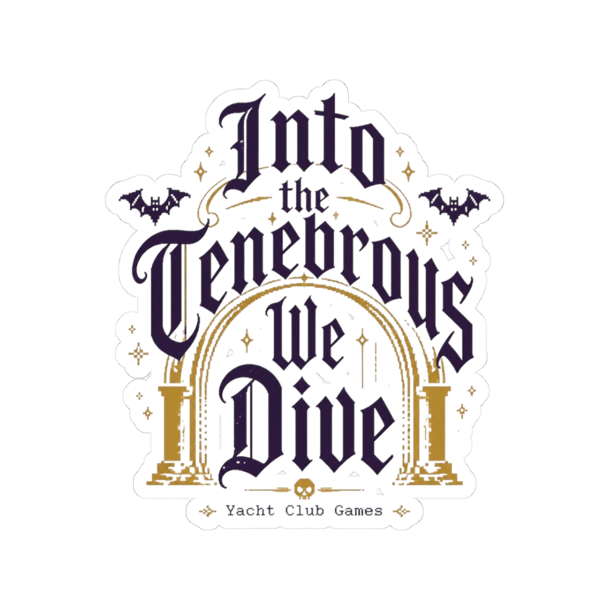 Mina the Hollower "Into the Tenebrous We Dive" Sticker - alternate angle 1, merchandise