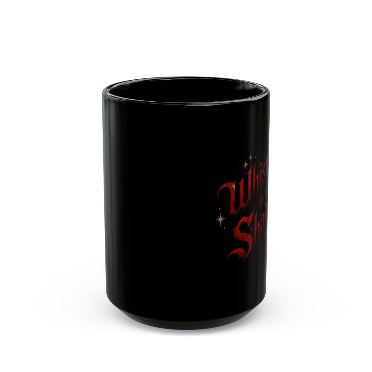 Mina the Hollower "Whispers in the Shadows" Black Mug - alternate angle 4, merchandise