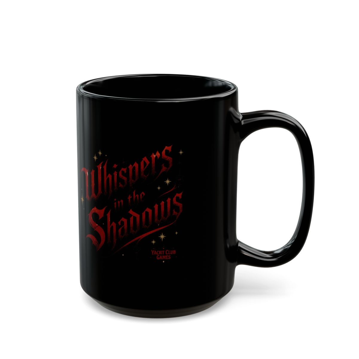 Mina the Hollower "Whispers in the Shadows" Black Mug - alternate angle 5, merchandise