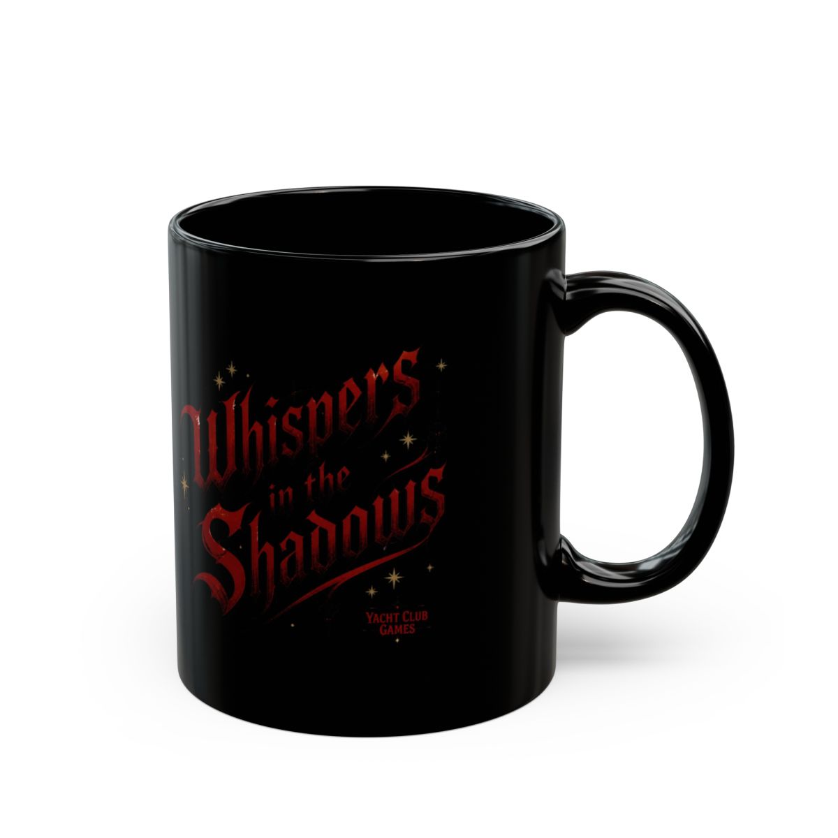 Mina the Hollower "Whispers in the Shadows" Black Mug