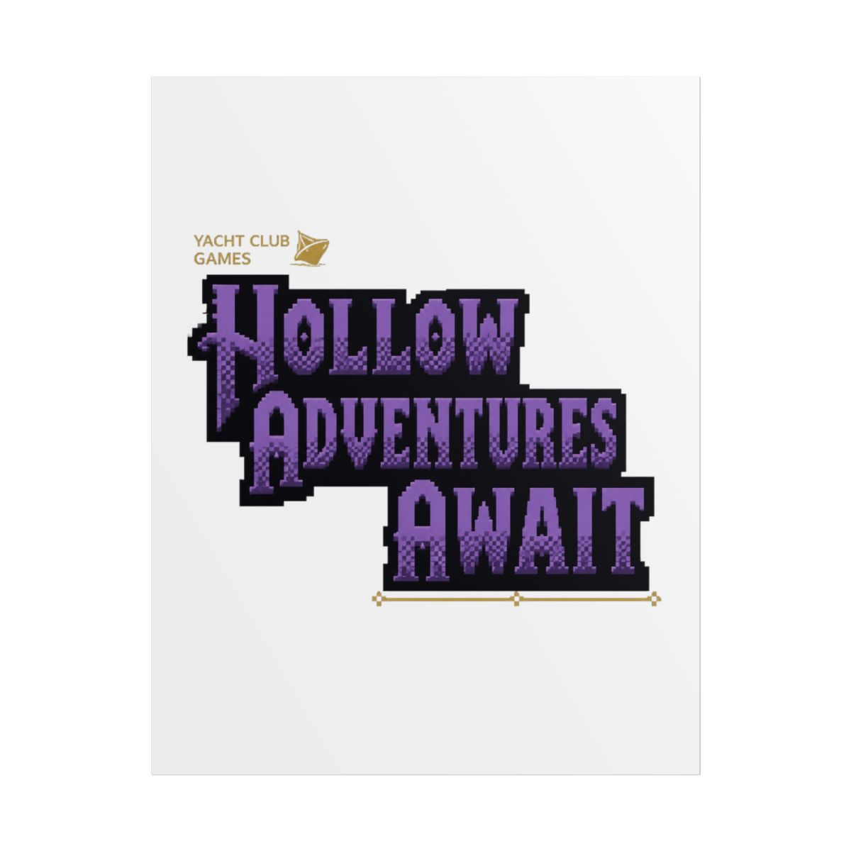 Mina the Hollower "Hollow Adventures Await" Poster - alternate angle 1, merchandise