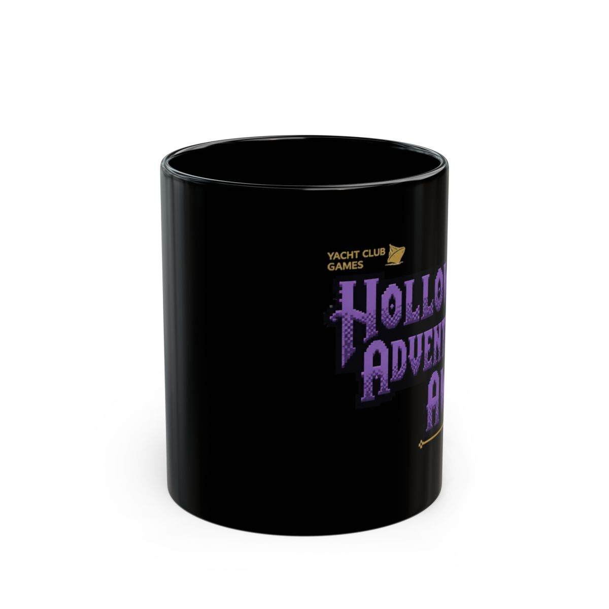 Mina the Hollower "Hollow Adventures Await" Black Mug - alternate angle 1, merchandise