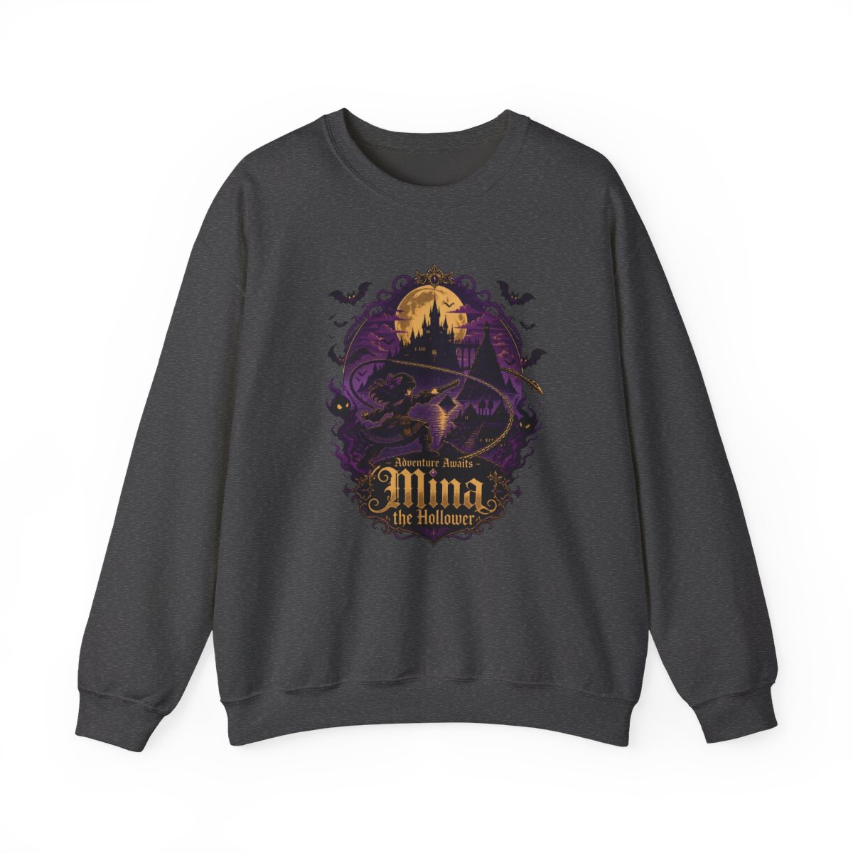 Mina the Hollower "Adventure Awaits – Mina the Hollower" Crewneck - alternate angle 3, merchandise