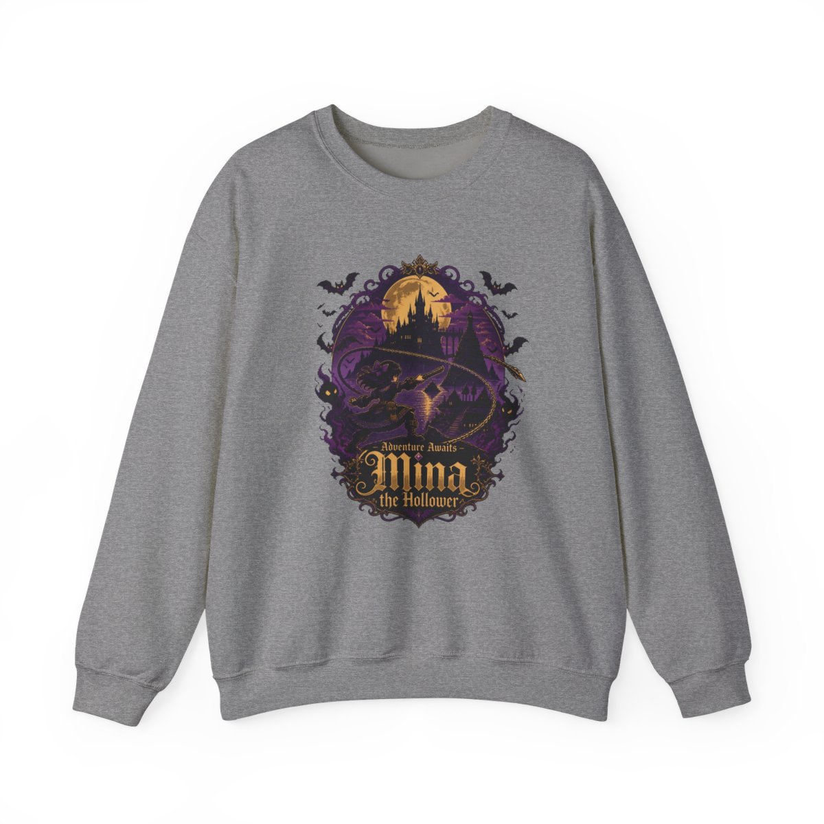 Mina the Hollower "Adventure Awaits – Mina the Hollower" Crewneck - alternate angle 2, merchandise