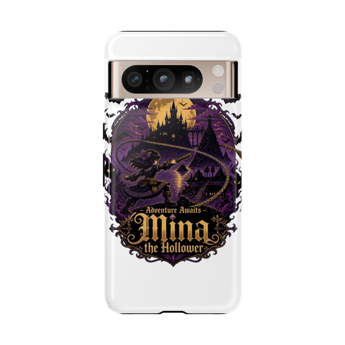 Mina the Hollower "Adventure Awaits – Mina the Hollower" Phone Case - Official Phone Cases merchandise