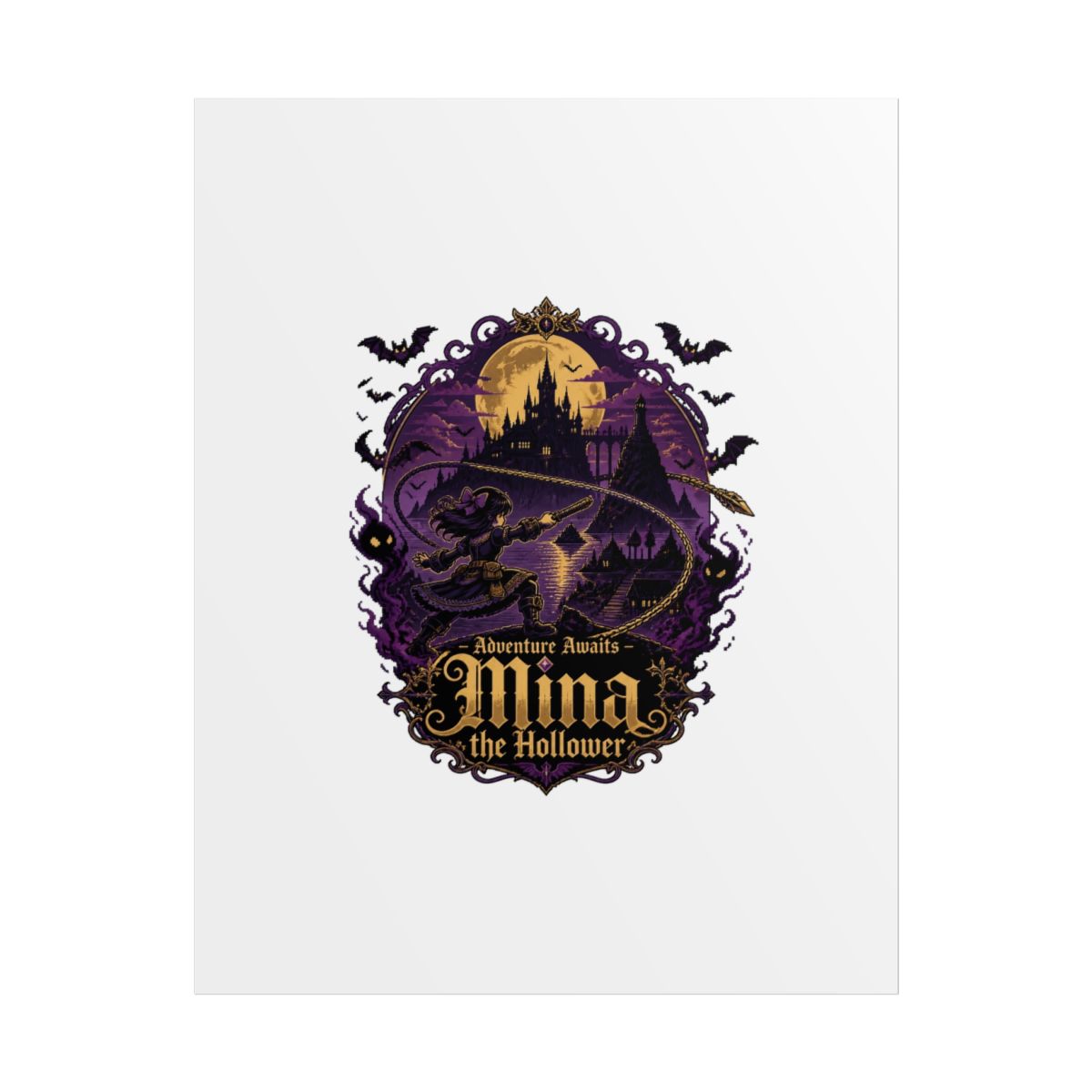 Mina the Hollower "Adventure Awaits – Mina the Hollower" Poster - alternate angle 1, merchandise