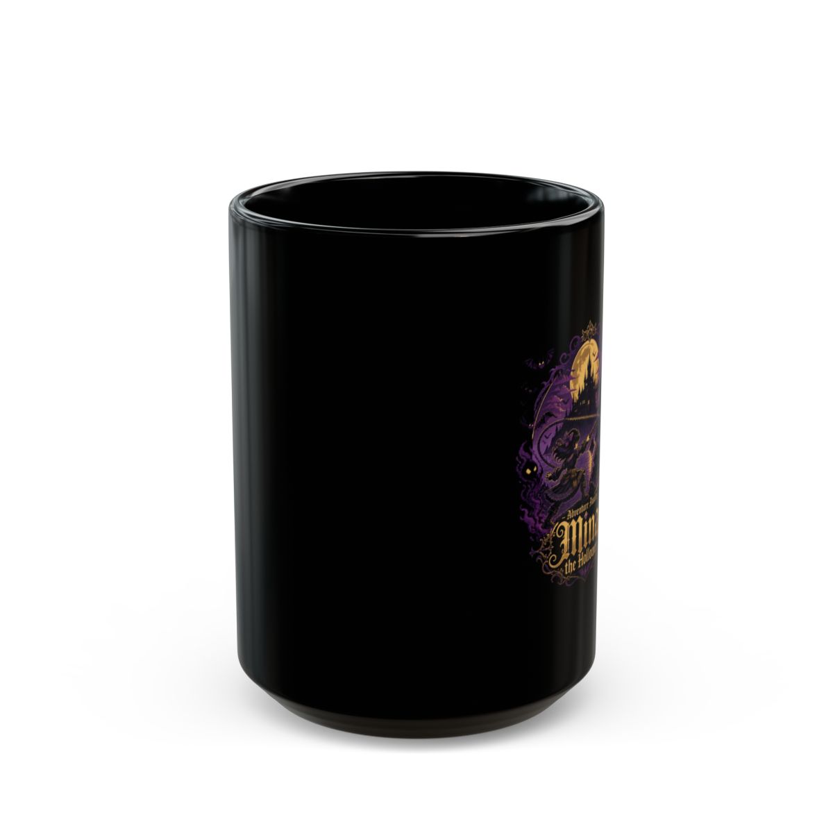 Mina the Hollower "Adventure Awaits – Mina the Hollower" Black Mug - alternate angle 2, merchandise