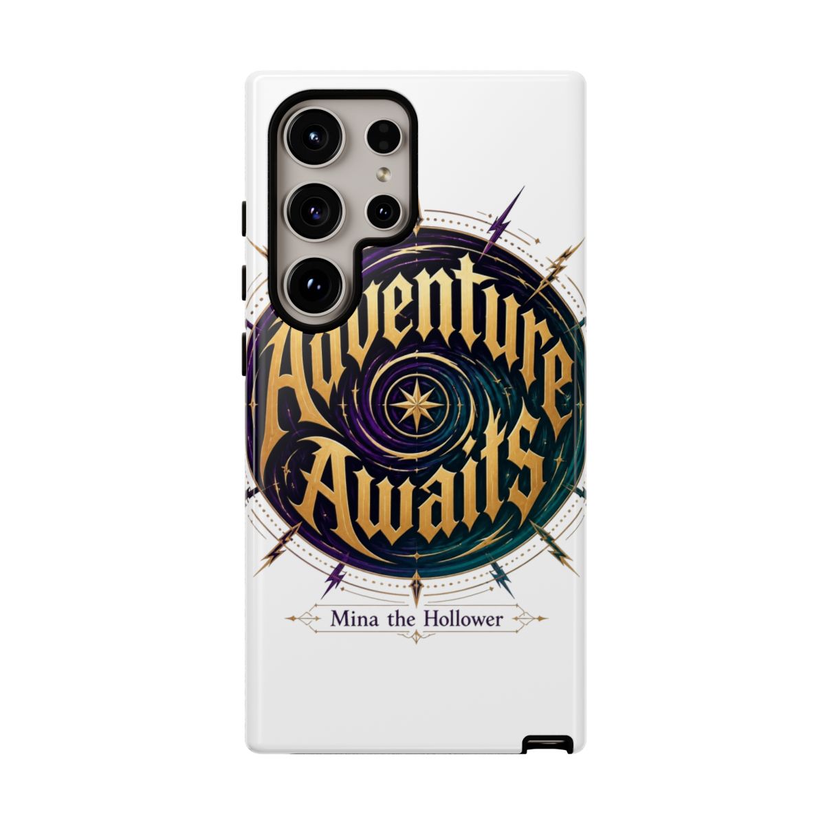 Mina the Hollower "Adventure Awaits" Phone Case - alternate angle 1, merchandise