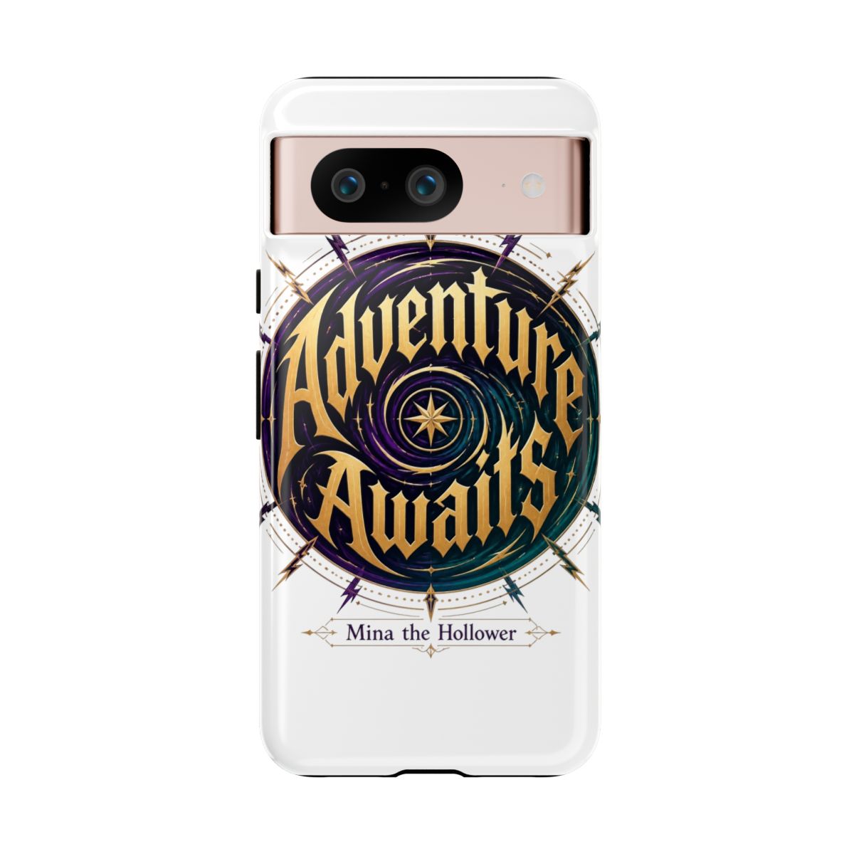 Mina the Hollower "Adventure Awaits" Phone Case - alternate angle 3, merchandise