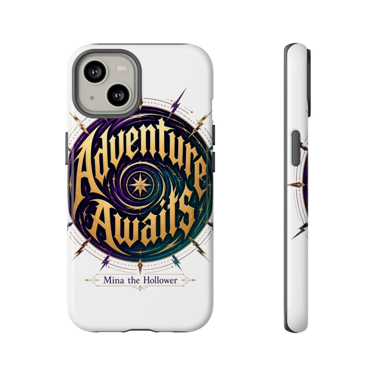 Mina the Hollower "Adventure Awaits" Phone Case - alternate angle 3, merchandise