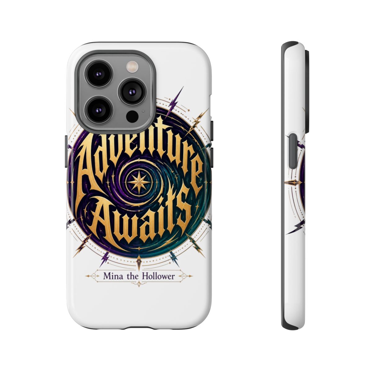 Mina the Hollower "Adventure Awaits" Phone Case - alternate angle 2, merchandise