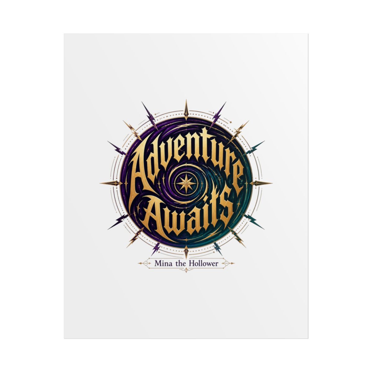 Mina the Hollower "Adventure Awaits" Poster - Official Posters & Wall Art merchandise