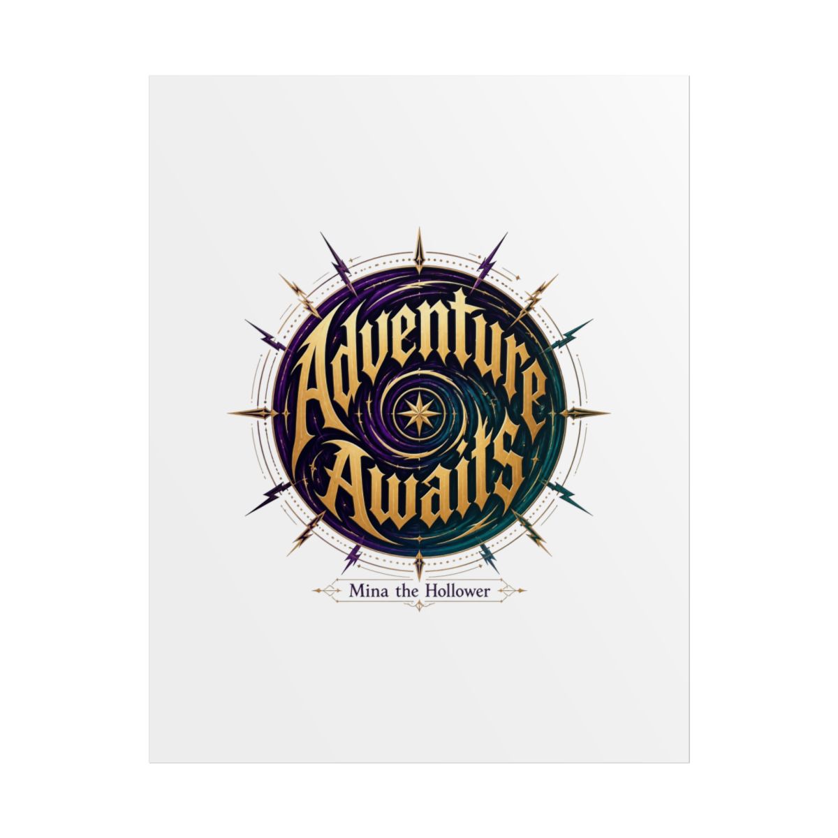Mina the Hollower "Adventure Awaits" Poster - alternate angle 1, merchandise