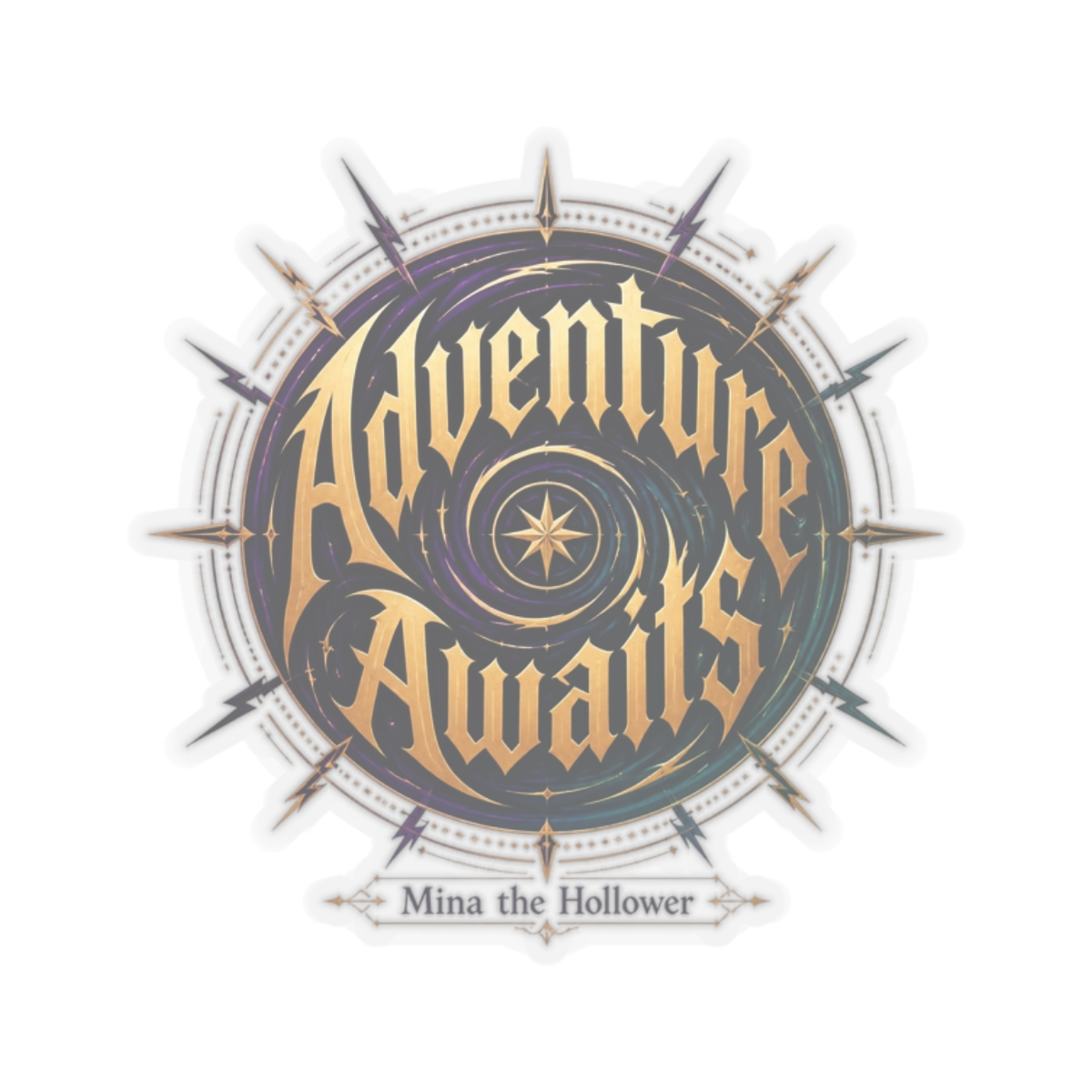 Mina the Hollower "Adventure Awaits" Sticker