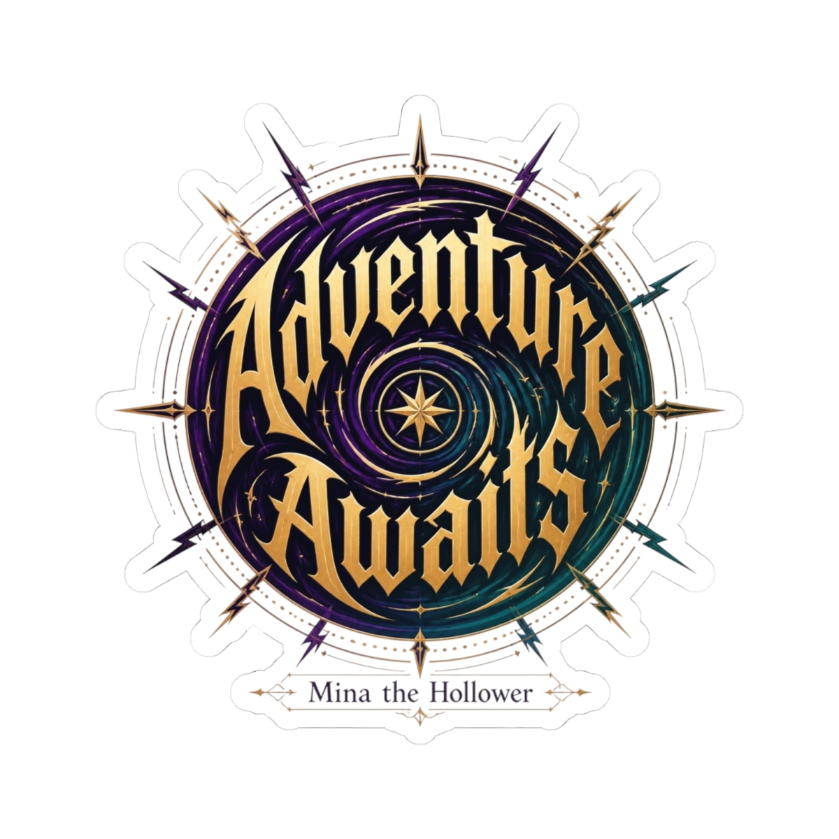 Mina the Hollower "Adventure Awaits" Sticker - Official Stickers merchandise