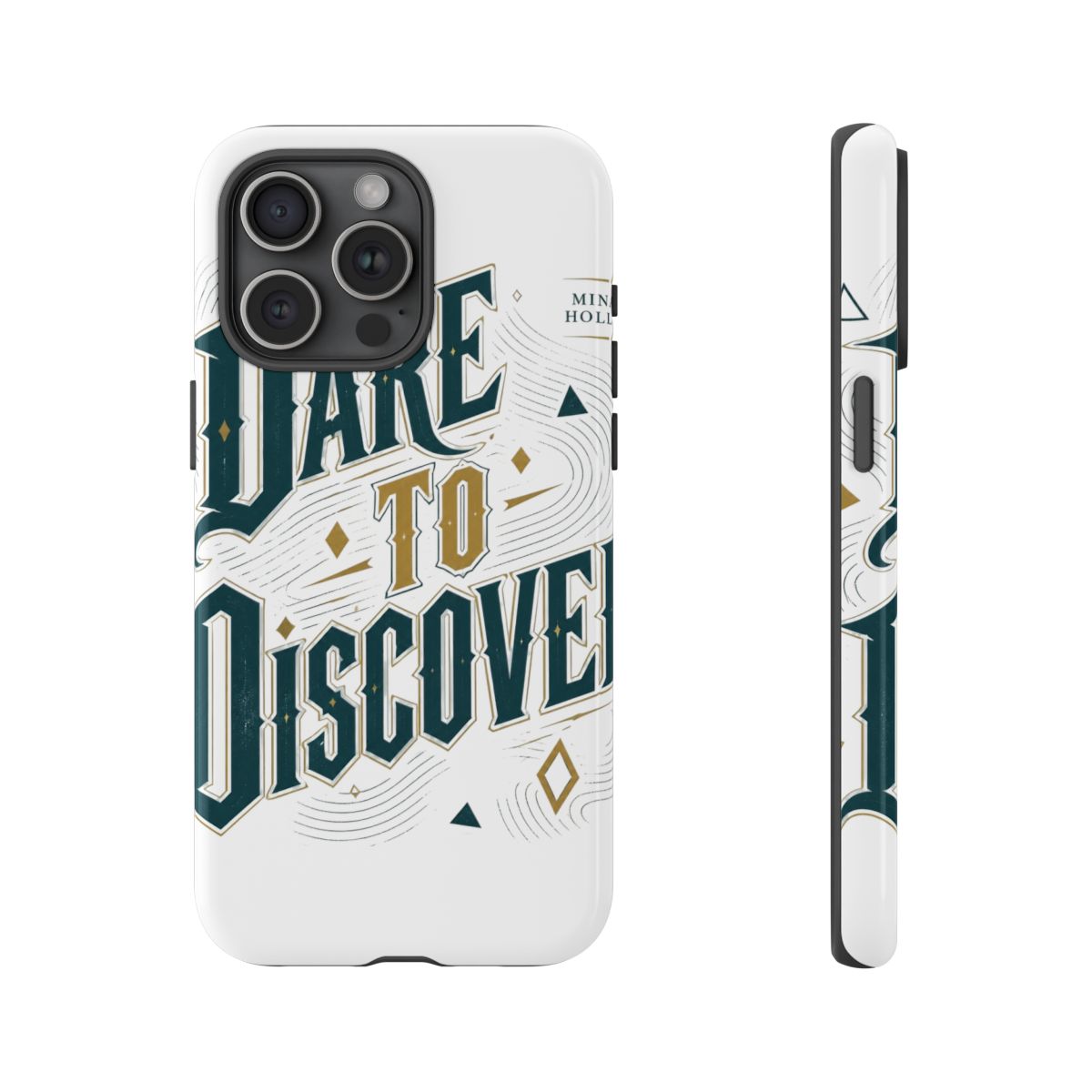 Mina the Hollower "Dare to Discover" Phone Case - alternate angle 1, merchandise