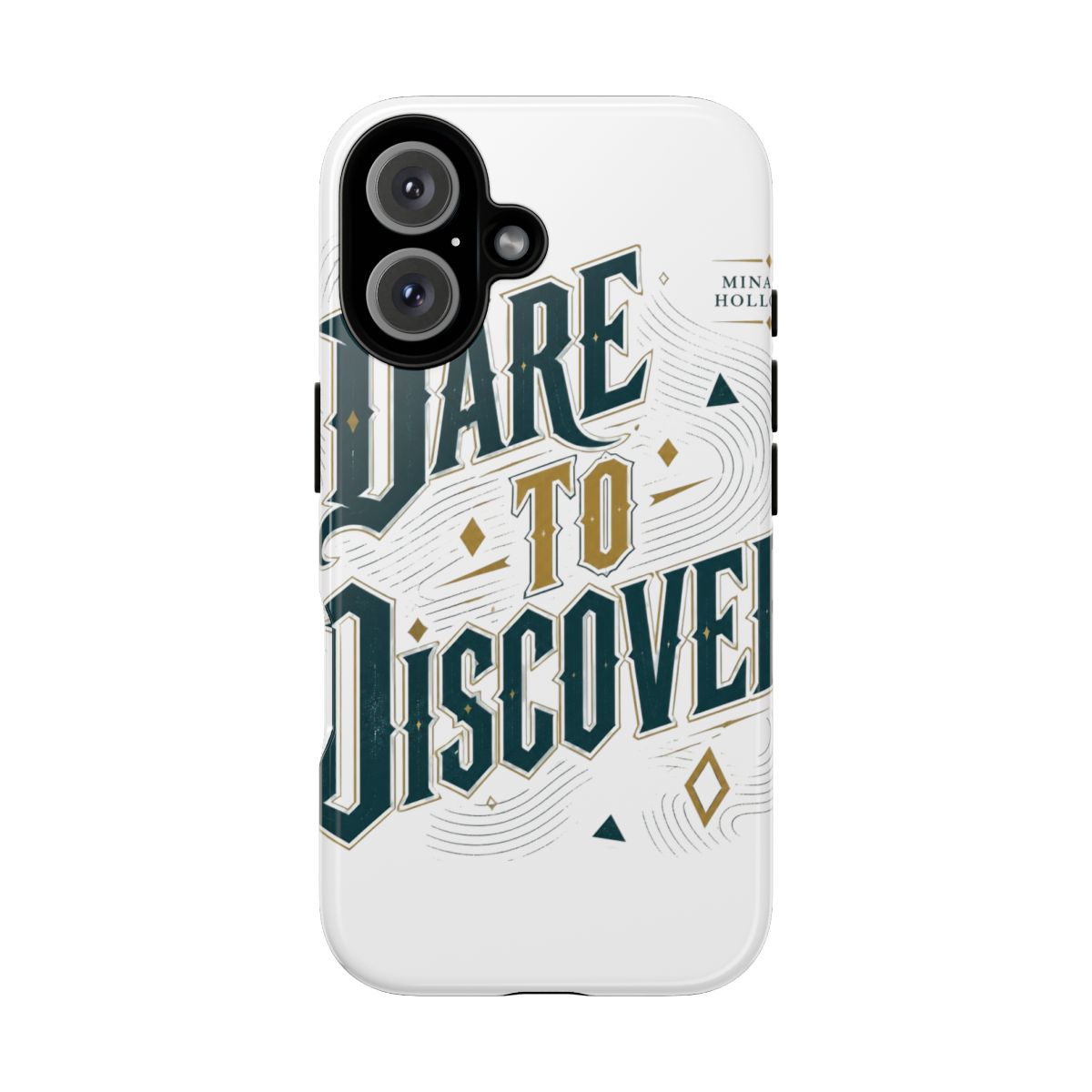 Mina the Hollower "Dare to Discover" Phone Case - alternate angle 3, merchandise