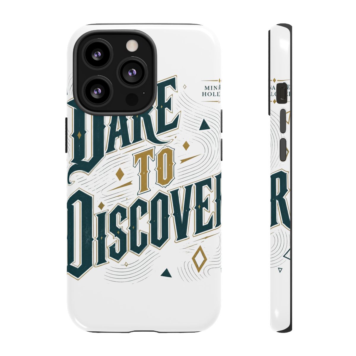 Mina the Hollower "Dare to Discover" Phone Case - alternate angle 1, merchandise