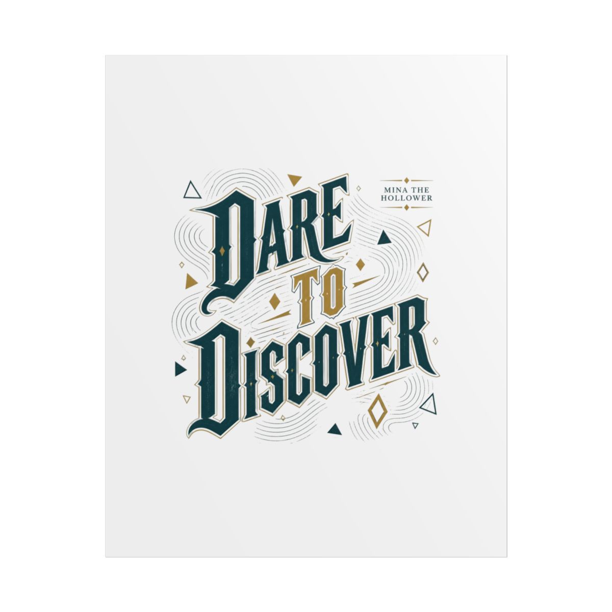 Mina the Hollower "Dare to Discover" Poster - Official Posters & Wall Art merchandise