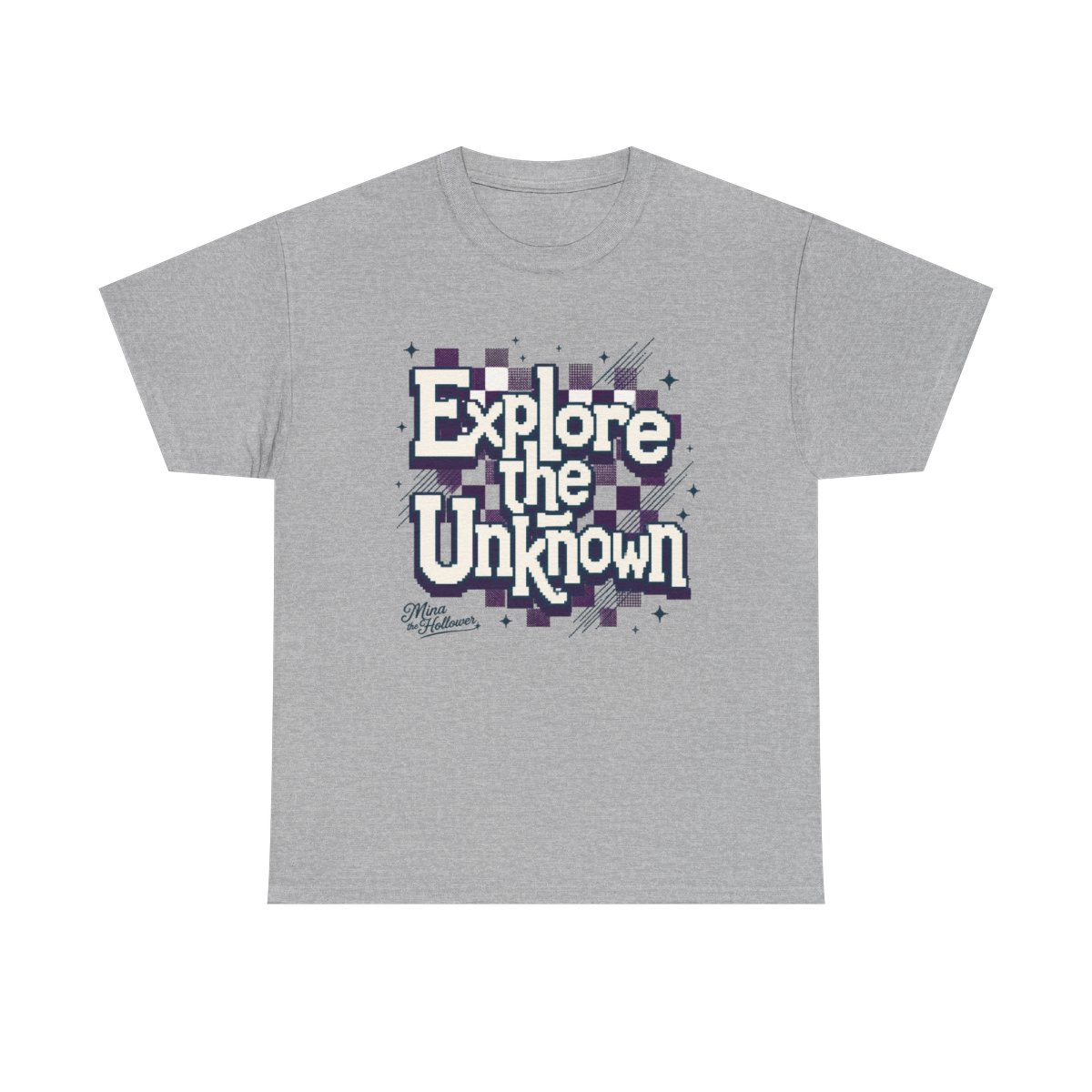 Mina the Hollower "Explore the Unknown" Unisex Tee - alternate angle 2, merchandise
