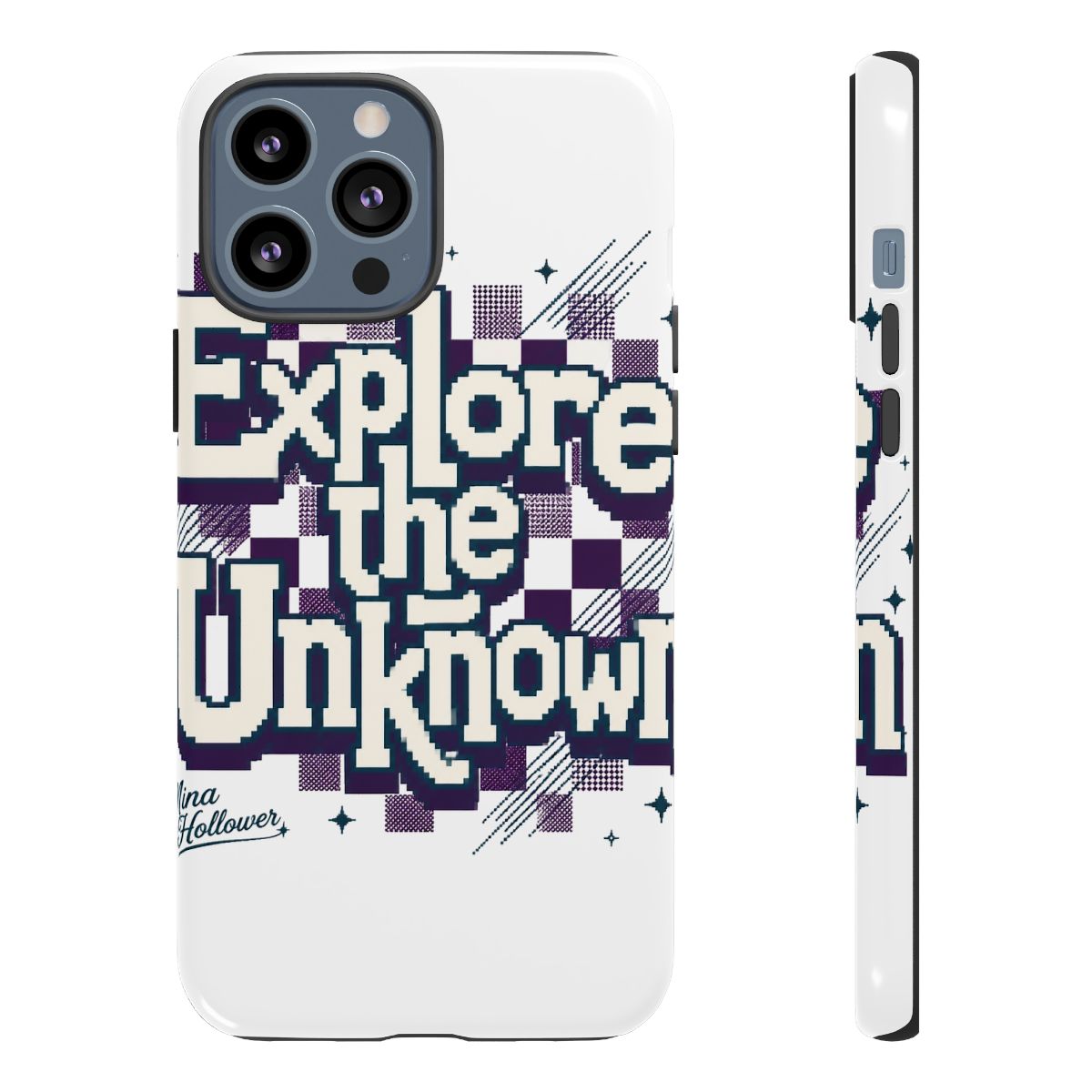 Mina the Hollower "Explore the Unknown" Phone Case - alternate angle 2, merchandise