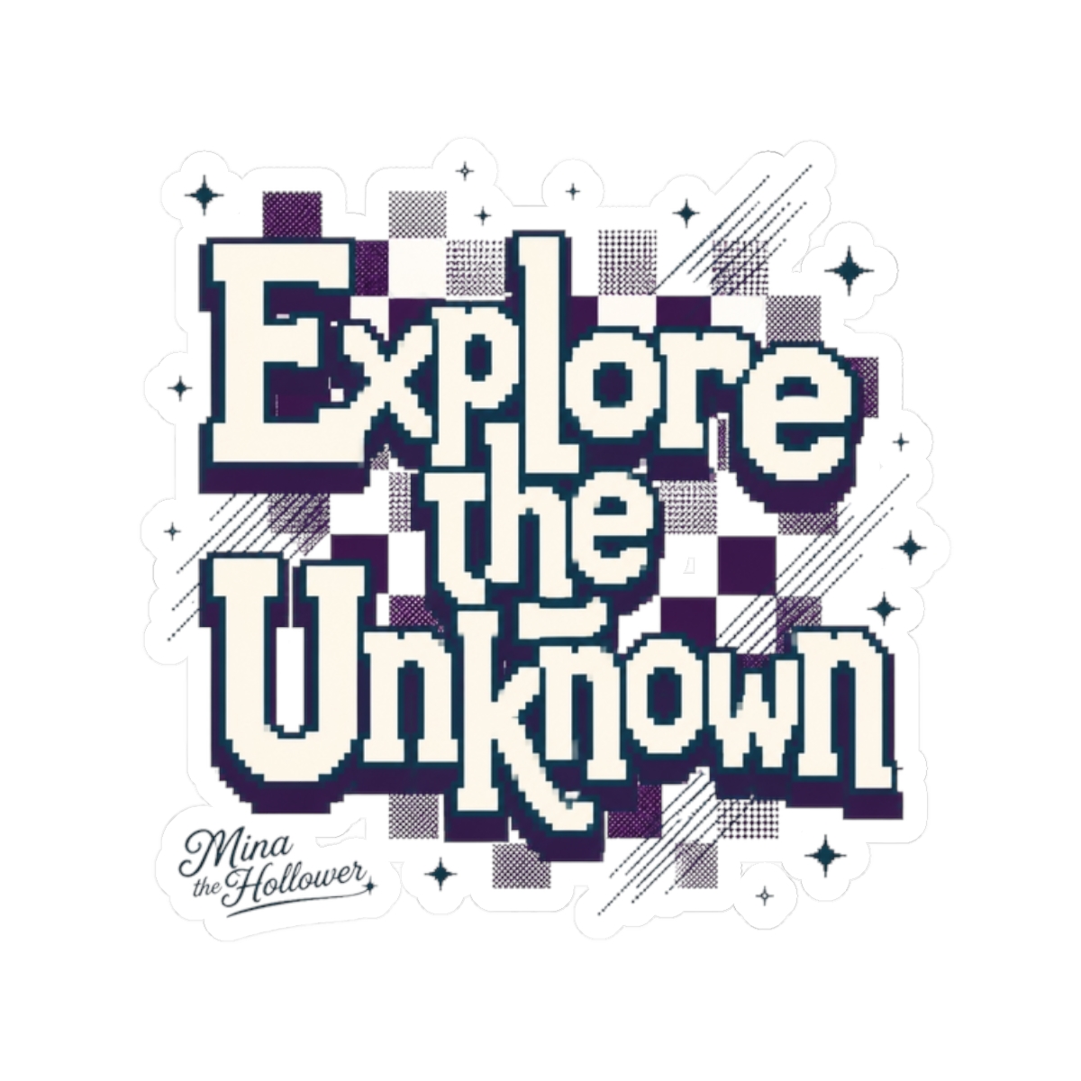 Mina the Hollower "Explore the Unknown" Sticker - Official Stickers merchandise