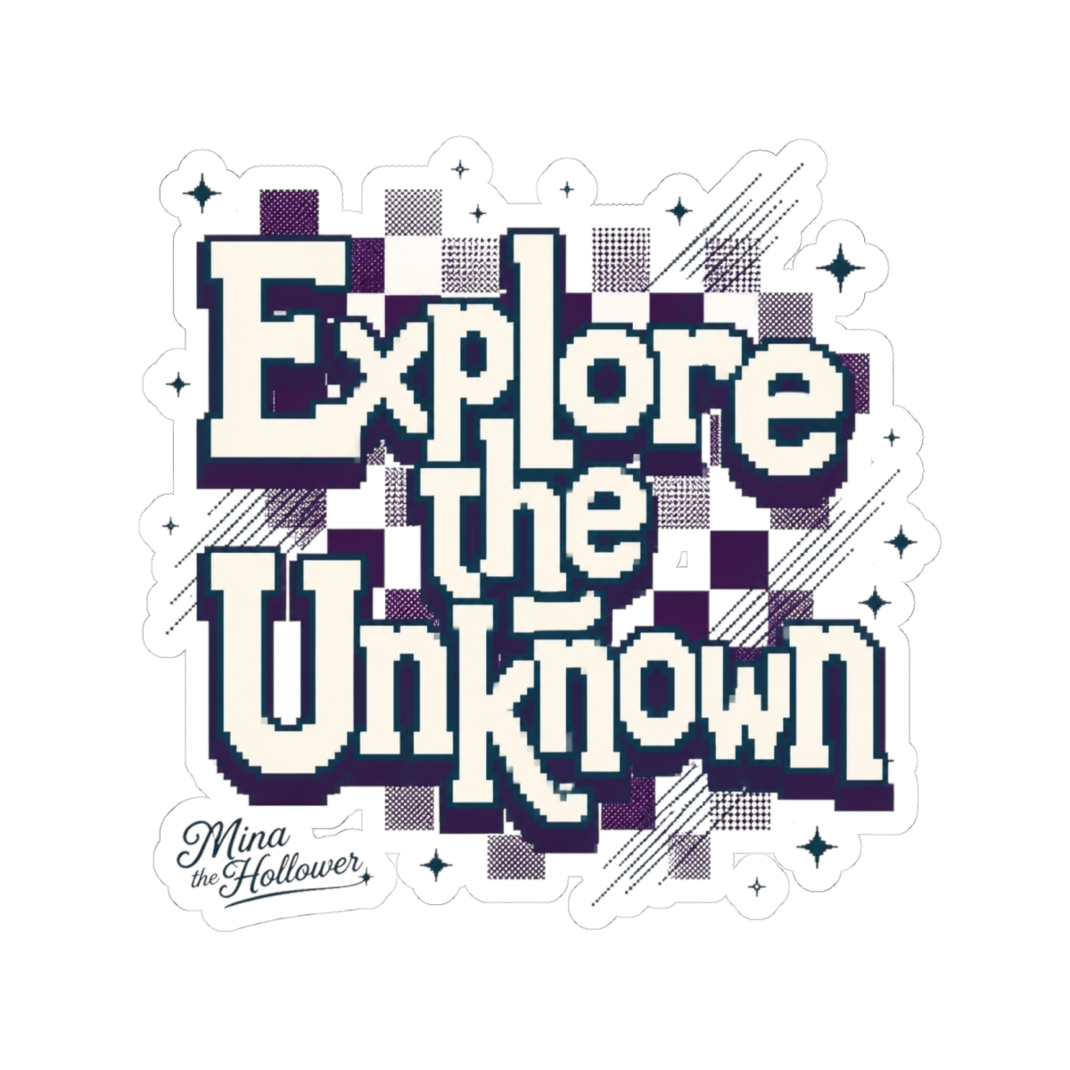 Mina the Hollower "Explore the Unknown" Sticker - Official Stickers merchandise