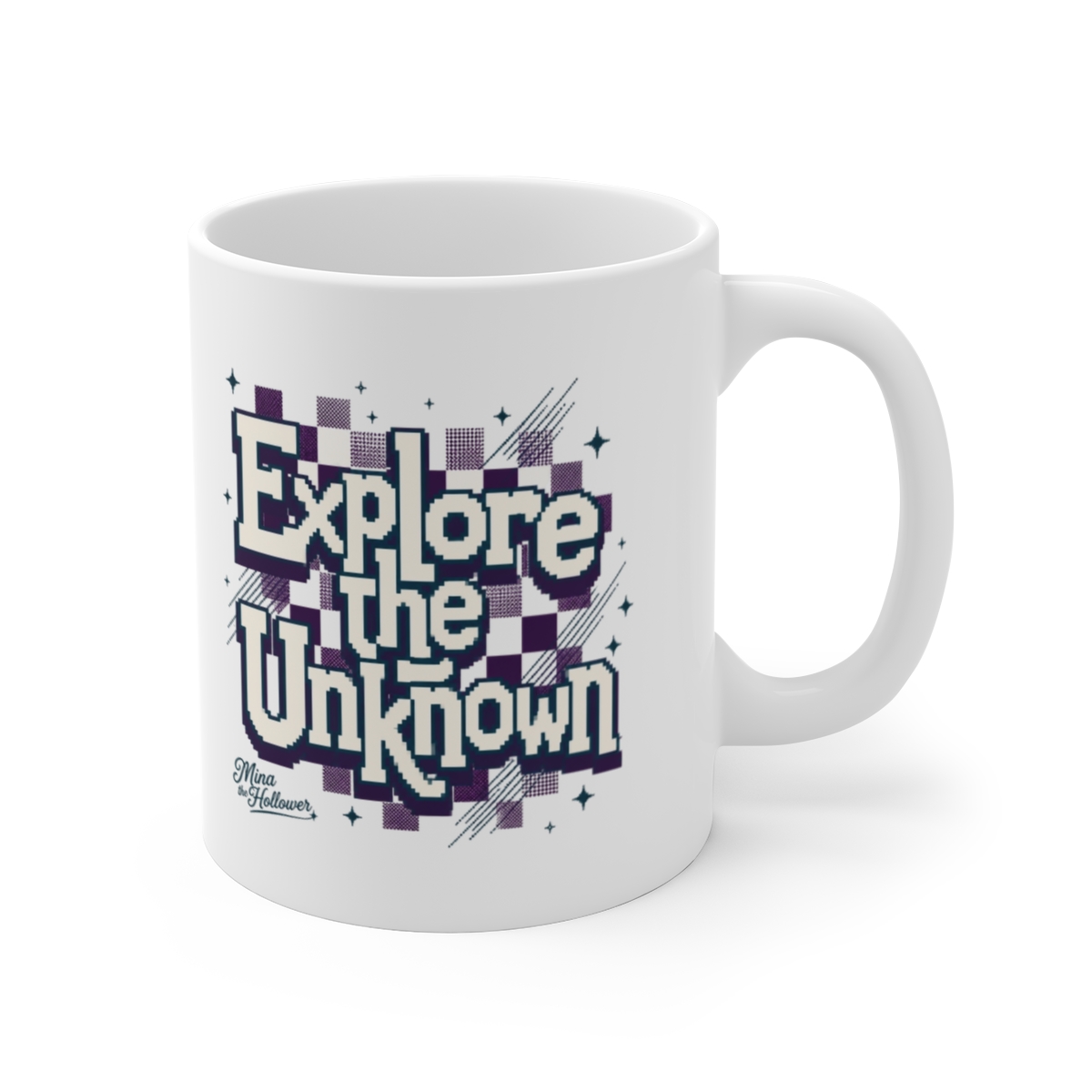 Mina the Hollower "Explore the Unknown" White Mug