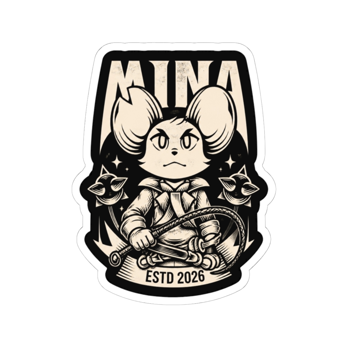 Mina the Hollower Nightstar Whip Sticker