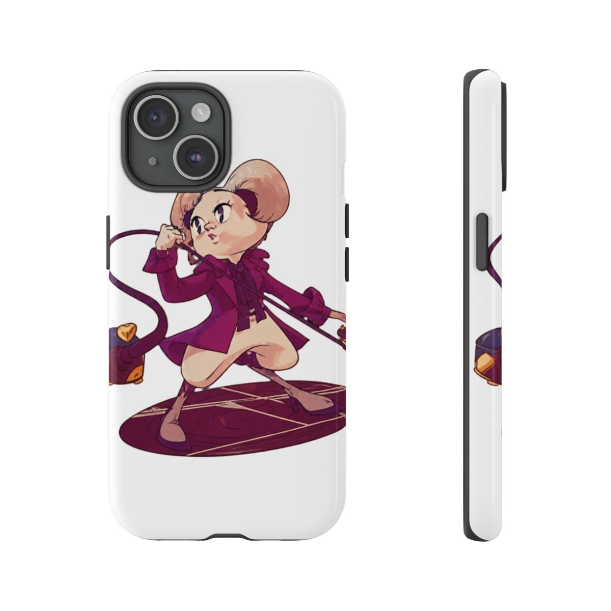 Mina The Hollower Vintage Phone Case - alternate angle 3, merchandise