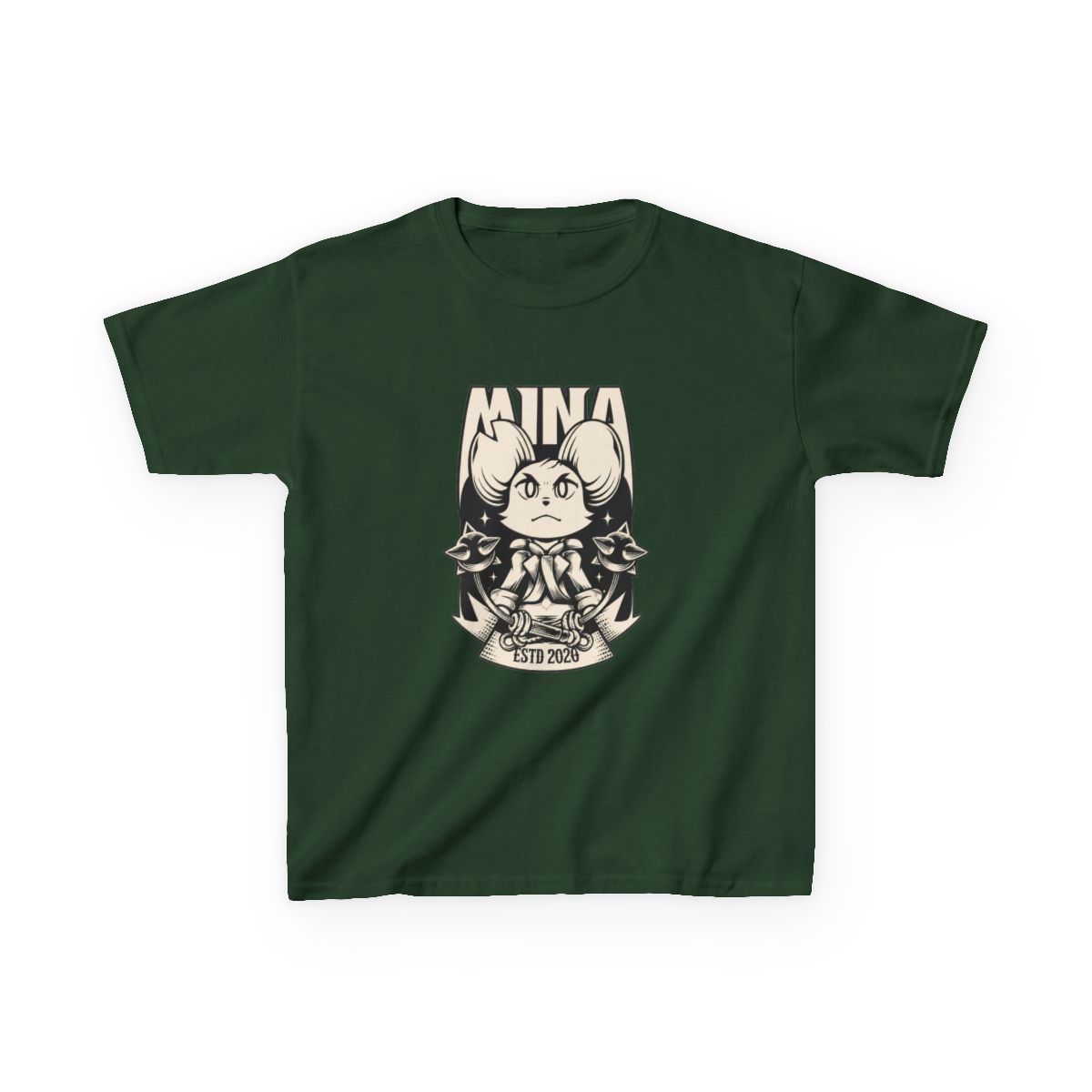 Mina the Hollower Nightstar Whip Kids T-Shirt - alternate angle 3, merchandise