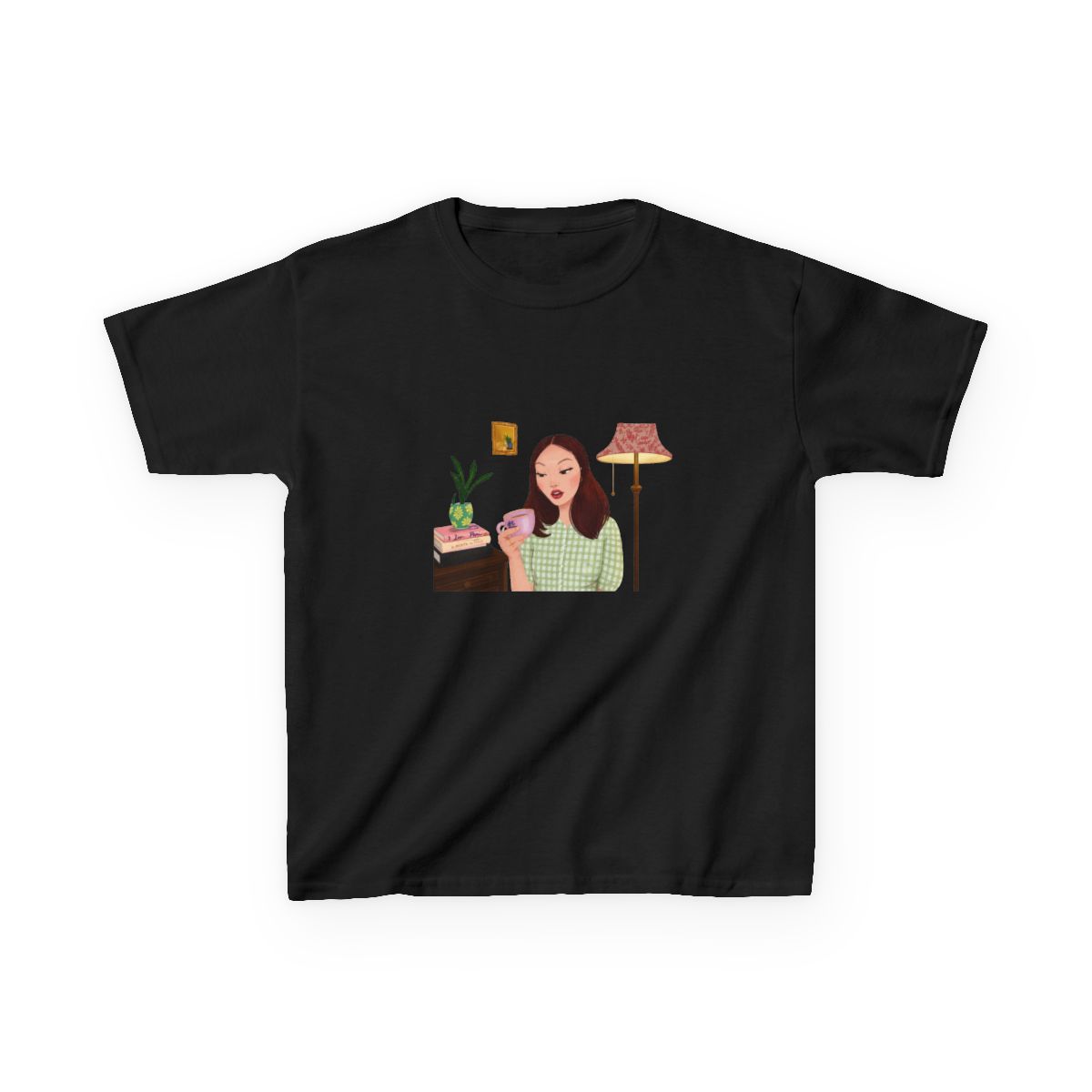 mina le serving the Tea Kids T-Shirt | Mina the Hollower - alternate angle 2, merchandise