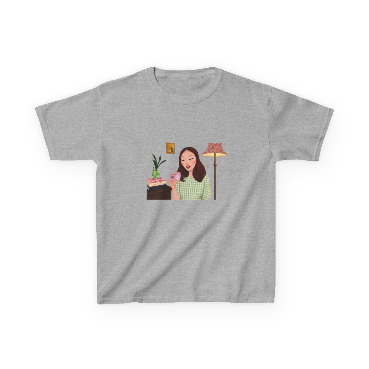 mina le serving the Tea Kids T-Shirt | Mina the Hollower - alternate angle 3, merchandise