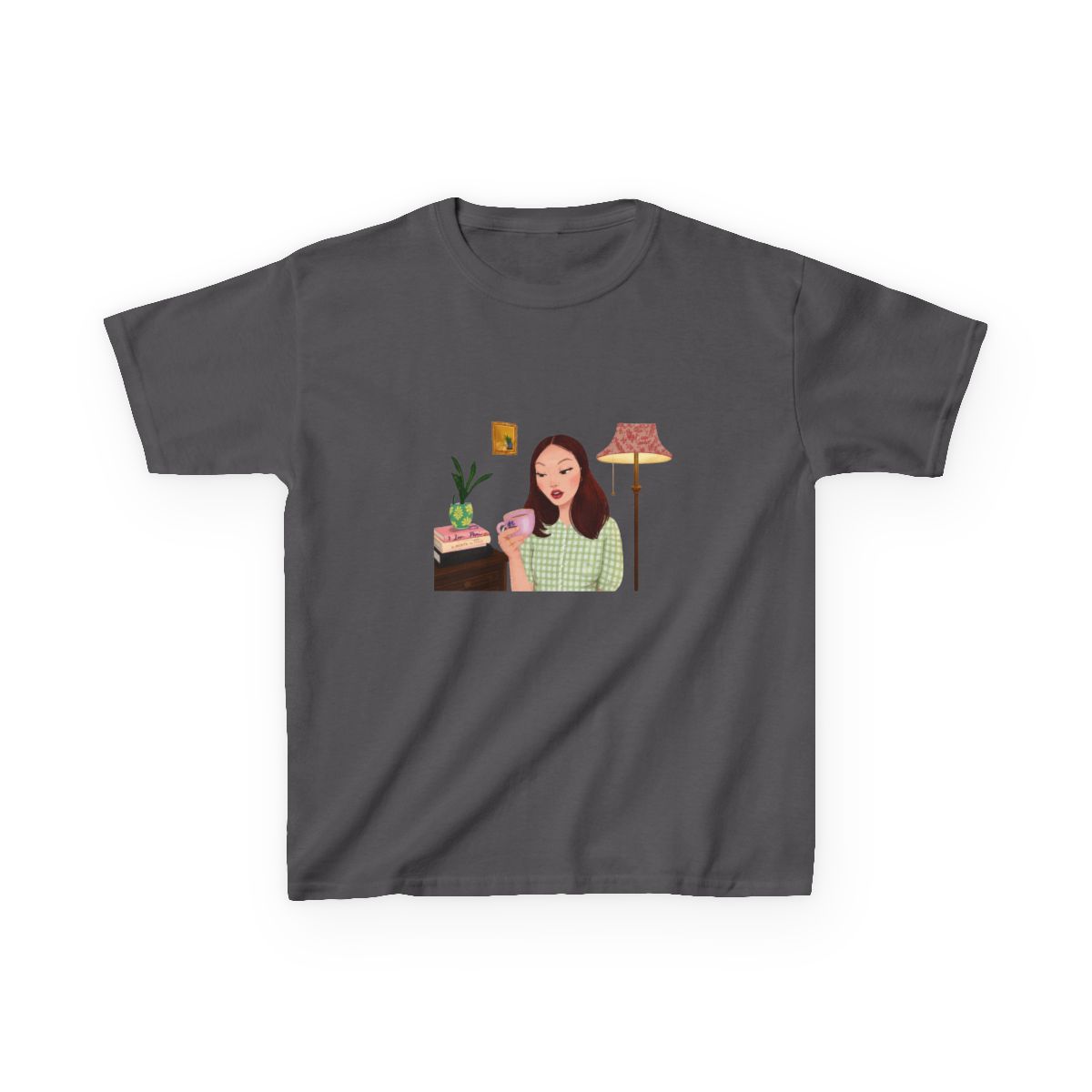 mina le serving the Tea Kids T-Shirt | Mina the Hollower - alternate angle 3, merchandise