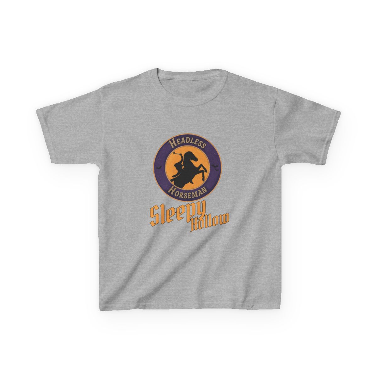 Headless Horseman The Legend of Sleepy Hollow Kids T-Shirt | Mina the Hollower - alternate angle 2, merchandise