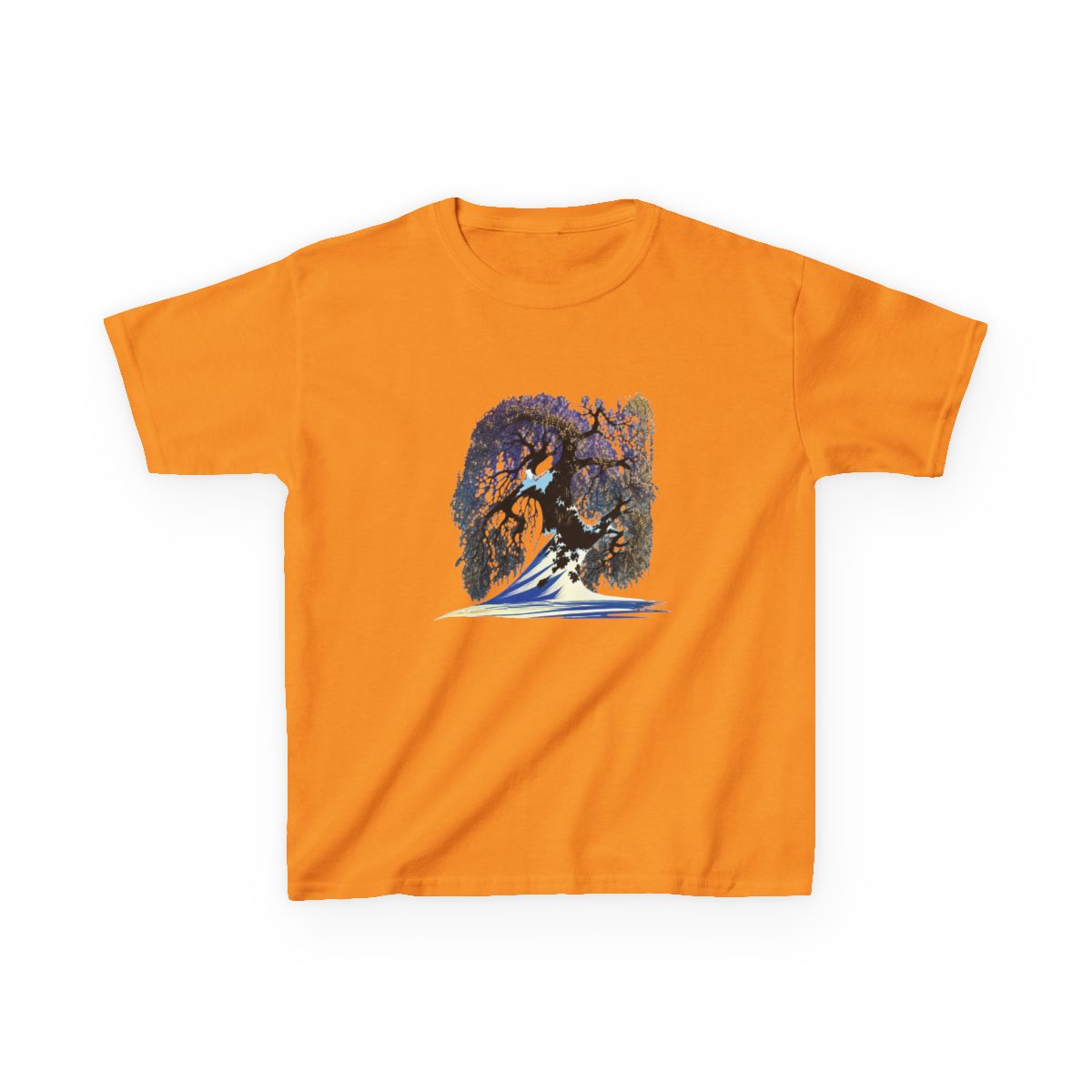 he passing of Eyvind Earle leaves a hollow place in the art world’s firma Kids T-Shirt | Mina the Hollower - alternate angle 2, merchandise