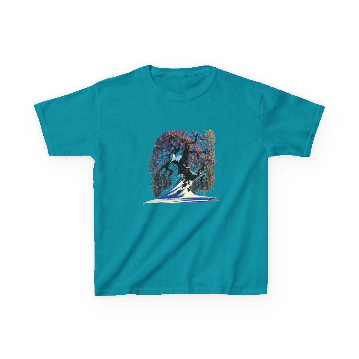 he passing of Eyvind Earle leaves a hollow place in the art world’s firma Kids T-Shirt | Mina the Hollower - alternate angle 4, merchandise