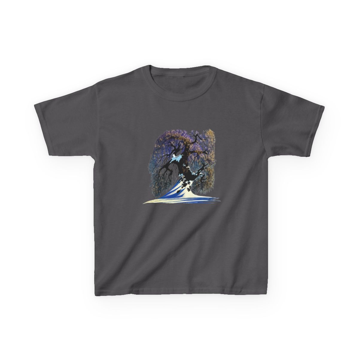 he passing of Eyvind Earle leaves a hollow place in the art world’s firma Kids T-Shirt | Mina the Hollower - alternate angle 5, merchandise
