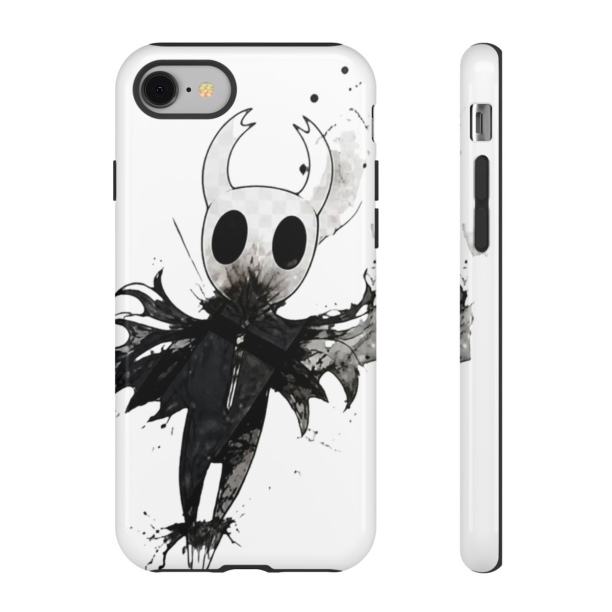 Phone Case Hollow Shockproof Knight Colorful Painting Aesthetic Cover Compatible with iPhone 15 14 13 12 11 X Xs Xr 8 7 6 6s Plus Pro Max Mini | Mina the Hollower